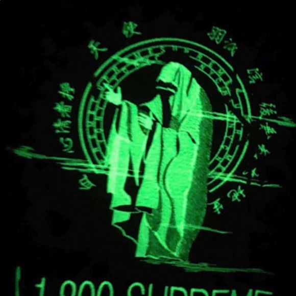 supreme glow in the dark hoodie
